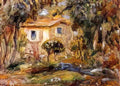 Pierre Auguste Renoir landscape 1902 Art A4 Photo Print