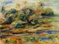 Pierre Auguste Renoir landscape 1910 Art A4 Photo Print