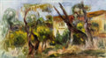Pierre Auguste Renoir landscape 1914 Art A4 Photo Print