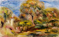 Pierre Auguste Renoir landscape 1917 Art A4 Photo Print