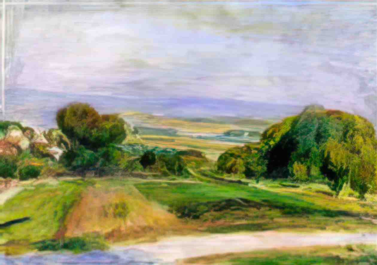 Pierre Auguste Renoir landscape 9 Art A4 Photo Print