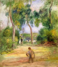Pierre Auguste Renoir landscape with figures Art A4 Photo Print