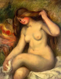 Pierre Auguste Renoir large bather with crossed legs 1904 Art A4 Photo Print
