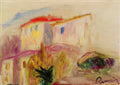 Pierre Auguste Renoir le poste at cagnes study 1905 Art A4 Photo Print