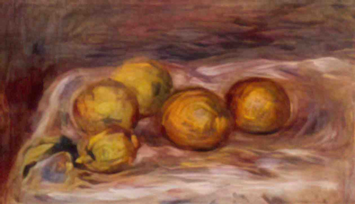 Pierre Auguste Renoir lemons 1912 Art A4 Photo Print