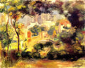 Pierre Auguste Renoir looking out at the sacre coeur 1896 Art A4 Photo Print