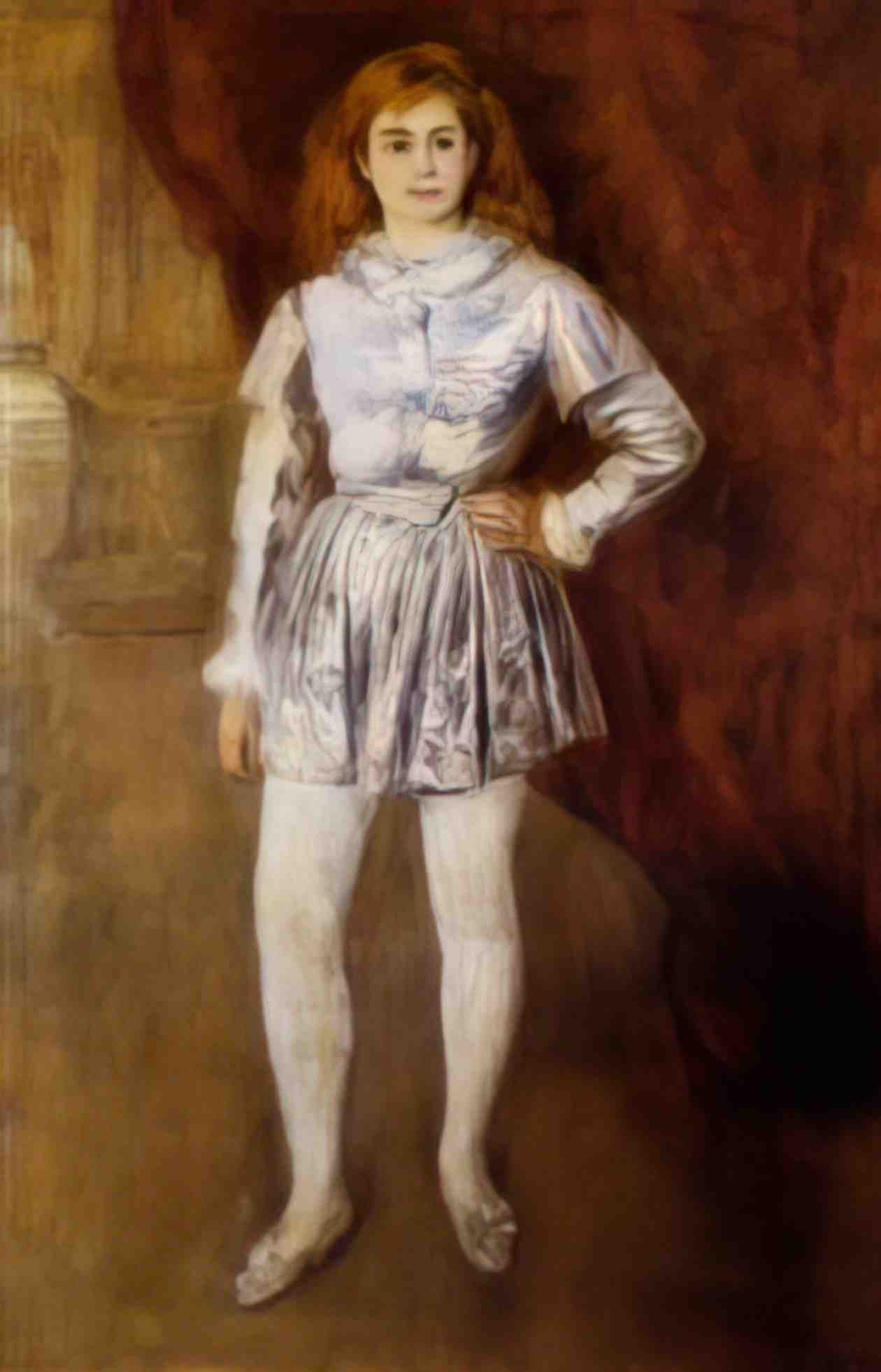 Pierre Auguste Renoir madame heriot en travesti 1876 Art A4 Photo Print