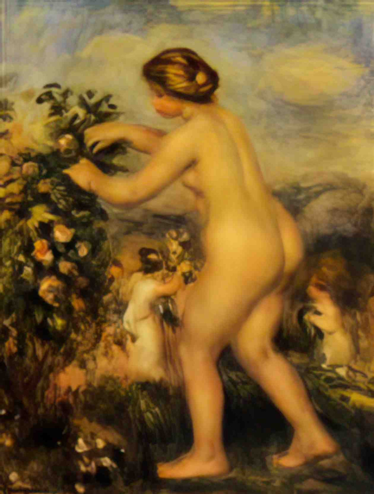 Pierre Auguste Renoir ode to flowers after anacreon 1909 Art A4 Photo Print