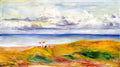 Pierre Auguste Renoir on a cliff 1880 Art A4 Photo Print