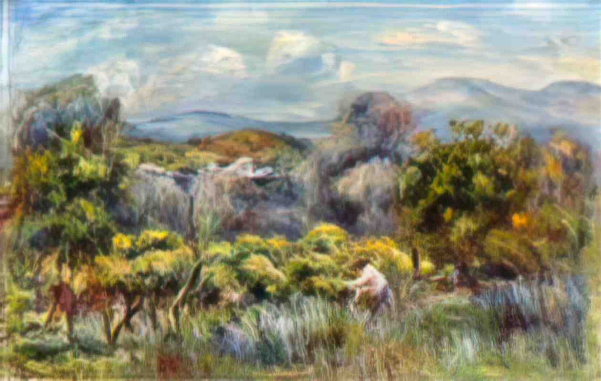 Pierre Auguste Renoir orange trees Art A4 Photo Print