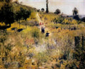 Pierre Auguste Renoir path leading through tall grass 1877 Art A4 Photo Print