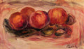 Pierre Auguste Renoir peaches and almonds Art A4 Photo Print
