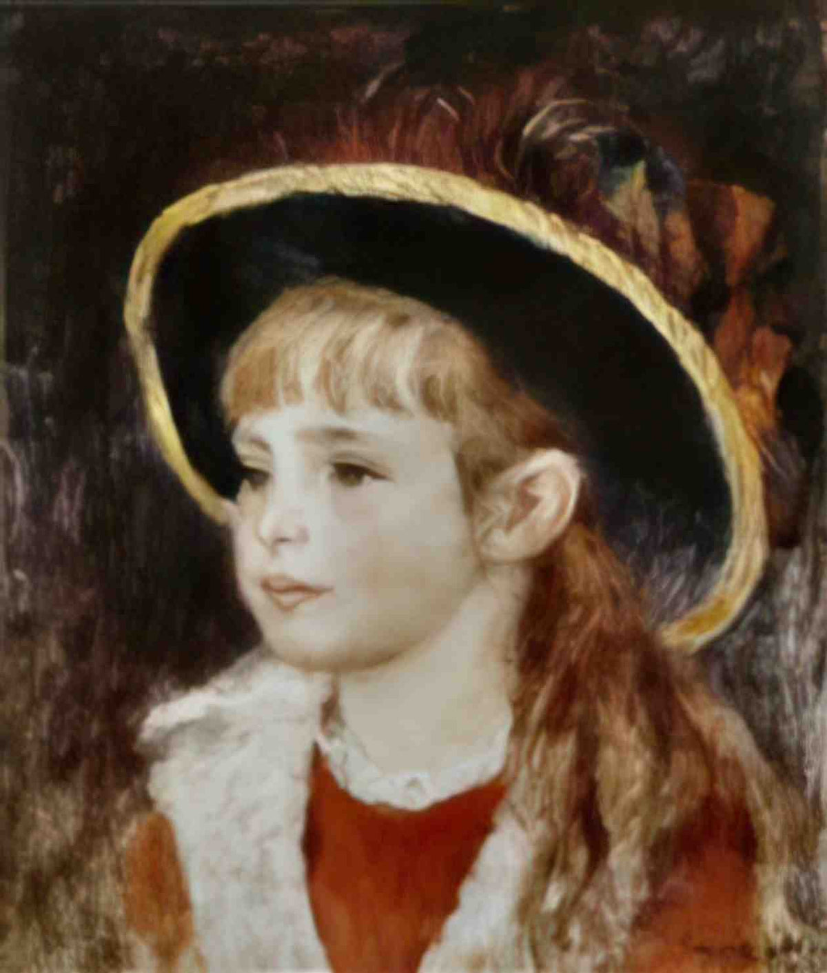 Pierre Auguste Renoir pierre auguste renoir jeanne henriot 1 Art A4 Photo Print
