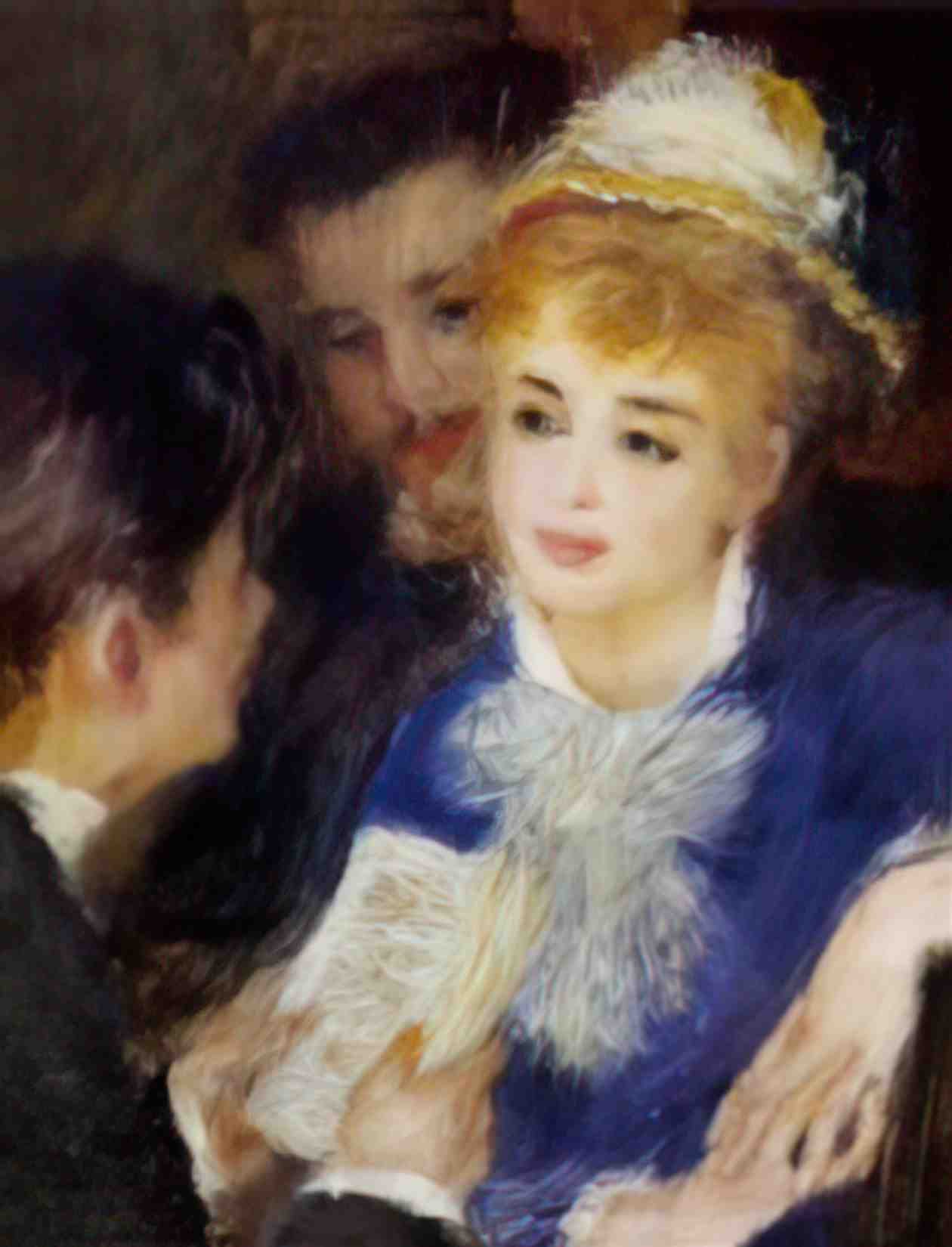 Pierre Auguste Renoir reading the part 1876 Art A4 Photo Print