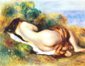 Pierre Auguste Renoir reclining nude Art A4 Photo Print