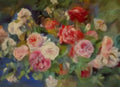 Pierre Auguste Renoir roses Art A4 Photo Print