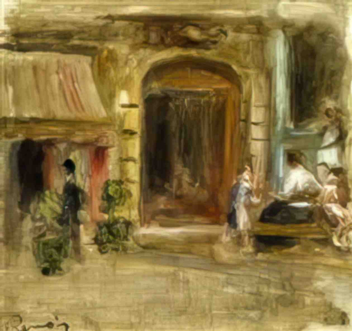 Pierre Auguste Renoir rue caulaincourt 1905 Art A4 Photo Print