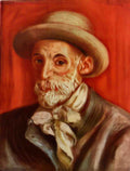 Pierre Auguste Renoir self portrait 1910 Art A4 Photo Print