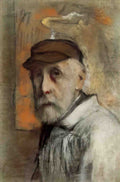 Pierre Auguste Renoir self portrait 2 Art A4 Photo Print