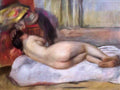 Pierre Auguste Renoir sleeping nude with hat repose Art A4 Photo Print