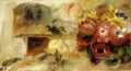 Pierre Auguste Renoir small house buttercups and diverse flowers stud Art A4 Photo Print
