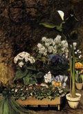 Pierre Auguste Renoir spring flowers 1864 Art A4 Photo Print