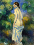 Pierre Auguste Renoir standing nude 1889 Art A4 Photo Print