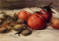 Pierre Auguste Renoir still life with apples and almonds Art A4 Photo Print