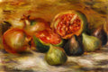 Pierre Auguste Renoir still life with figs Art A4 Photo Print