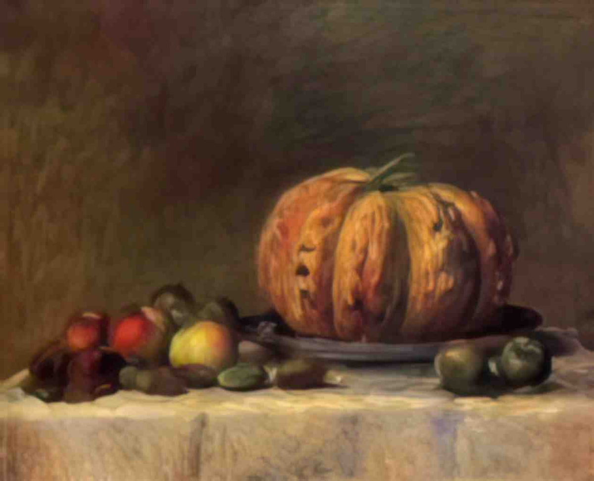 Pierre Auguste Renoir still life with fruit Art A4 Photo Print