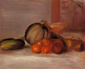 Pierre Auguste Renoir still life with melon Art A4 Photo Print
