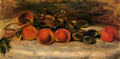 Pierre Auguste Renoir still life with peaches and chestnuts Art A4 Photo Print