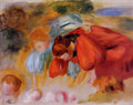 Pierre Auguste Renoir study for the croquet game 1892 Art A4 Photo Print