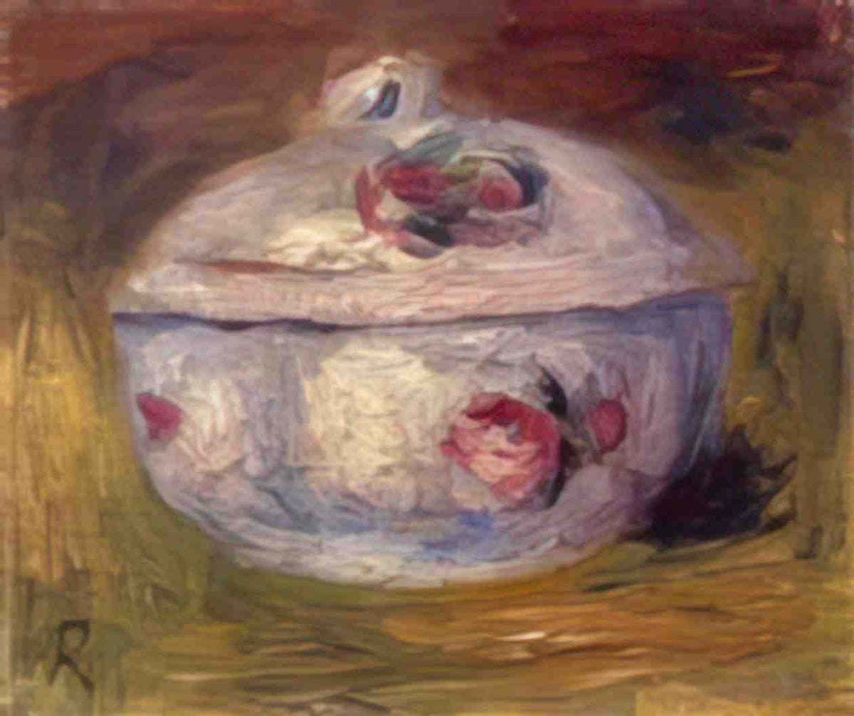 Pierre Auguste Renoir sugar bowl 1911 Art A4 Photo Print
