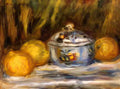 Pierre Auguste Renoir sugar bowl and lemons Art A4 Photo Print