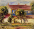 Pierre Auguste Renoir the artist s house Art A4 Photo Print