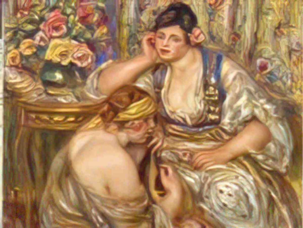 Pierre Auguste Renoir the concert 1919 Art A4 Photo Print