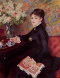 Pierre Auguste Renoir the cup of chocolate 1878 Art A4 Photo Print