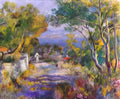 Pierre Auguste Renoir the estaque 1882 Art A4 Photo Print