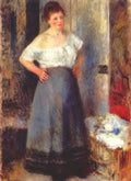 Pierre Auguste Renoir the laundress Art A4 Photo Print