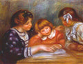 Pierre Auguste Renoir the lesson 1906 Art A4 Photo Print