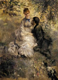 Pierre Auguste Renoir the lovers Art A4 Photo Print