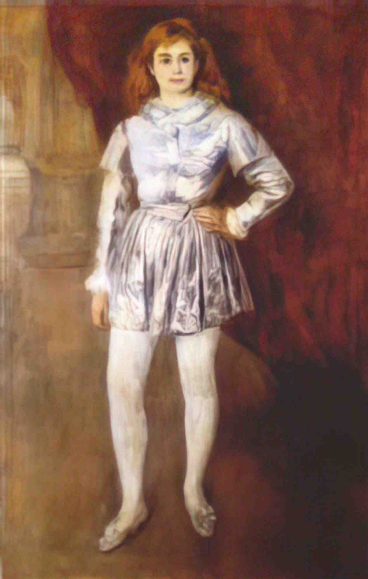Pierre Auguste Renoir the page 1877 Art A4 Photo Print