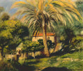 Pierre Auguste Renoir the palm tree 1902 Art A4 Photo Print