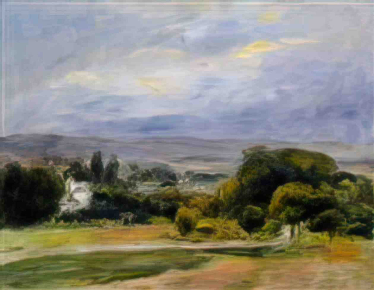 Pierre Auguste Renoir the path Art A4 Photo Print