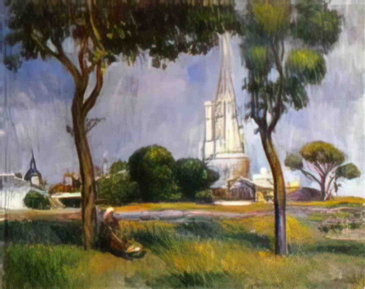 Pierre Auguste Renoir the powder magazine at la rochelle Art A4 Photo Print