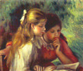 Pierre Auguste Renoir the reading Art A4 Photo Print