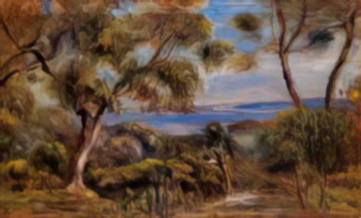 Pierre Auguste Renoir the sea at cagnes Art A4 Photo Print
