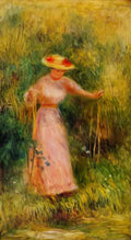 Pierre Auguste Renoir the swing 1895 Art A4 Photo Print