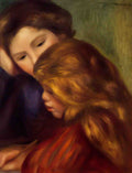 Pierre Auguste Renoir the writing lesson 1895 Art A4 Photo Print